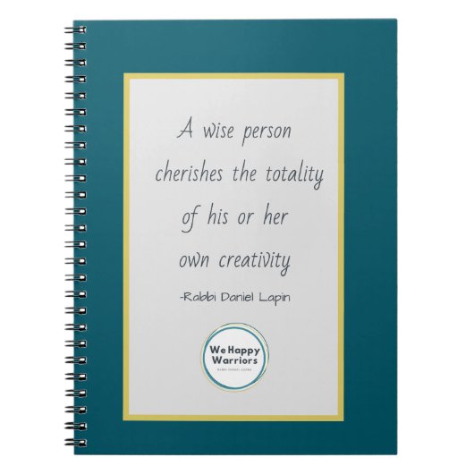 We Happy Warriorsノートブック ノートブック (正面)