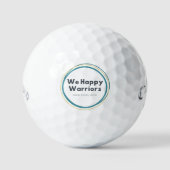 We Happy Warriors Golf Ball ゴルフボール (正面)
