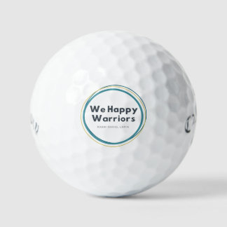 We Happy Warriors Golf Ball ゴルフボール