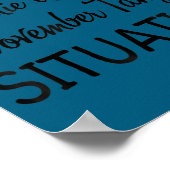 We Have A Charlie Uniform November Tango Situation ポスター (角)