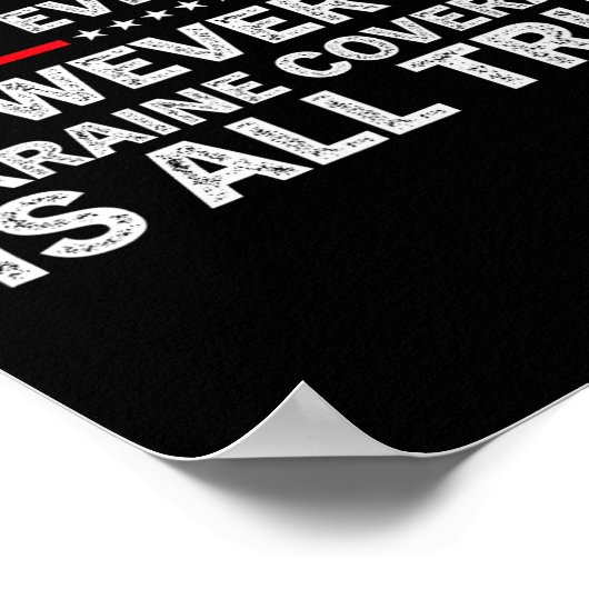 We Have Lied About Everything Ukrainian Support Uk ポスター (角)