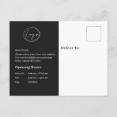 We Have Moved Office Business Address Change ポストカード (裏面)