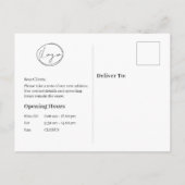 We Have Moved Office Business Address Change ポストカード (裏面)