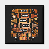 We Have The Same Heart Black History Month African マグネット (正面)