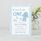 We Haven't Slept One Bit 1st Birthday Party 招待状 (スタンド正面)