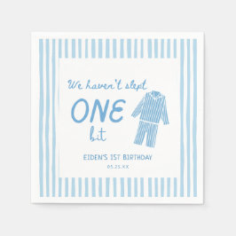 We Haven't Slept One Bit Pajamas Birthday スタンダードカクテルナプキン