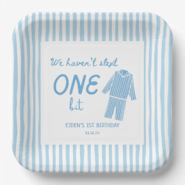 We Haven't Slept One Bit Pajamas Birthday ペーパープレート