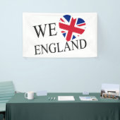 We Heartflag England bk (h) bnrcnt 横断幕 (トレードショー)