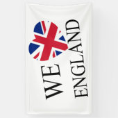 We Heartflag England bk (h) bnrcnt 横断幕 (縦)