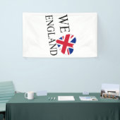 We Heartflag England bk (v) bnrcnt 横断幕 (トレードショー)