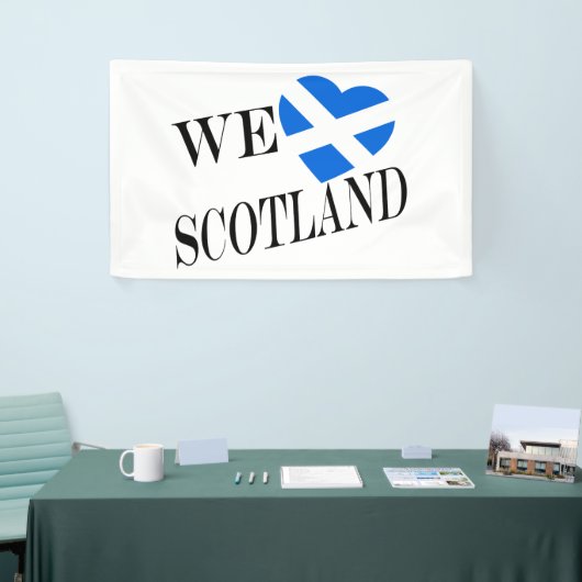 We Heartflag Scotland bk (h) bnrcnt 横断幕 (トレードショー)