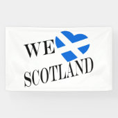 We Heartflag Scotland bk (h) bnrcnt 横断幕 (横)