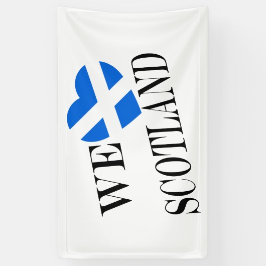 We Heartflag Scotland bk (h) bnrcnt 横断幕 (縦)