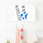 We Heartflag Scotland bk (v) bnrcnt 横断幕 (インサイチュ)
