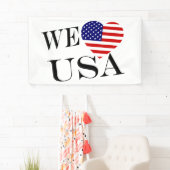 We Heartflag USA bk (h) bnrcnt 横断幕 (インサイチュ)