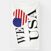 We Heartflag USA bk (h) bnrcnt 横断幕 (縦)