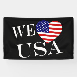 We Heartflag USA wt (h) bnrcnt 横断幕