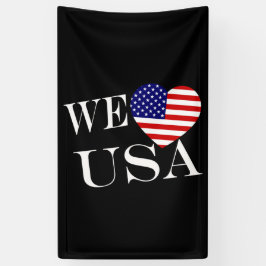 We Heartflag USA wt (v) bnrcnt 横断幕