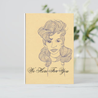 We Here For You-Law firm card セーブザデート