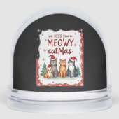 We Hiss You A Meowy Catmas Funny Cat Christmas Ugl (正面)