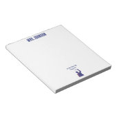 We Learn Science By Doing Science Educator Quote ノートパッド (アングル)