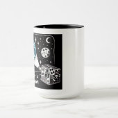 We live in a simulation mug マグカップ (中央)