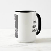 We live in a simulation mug マグカップ (正面右)