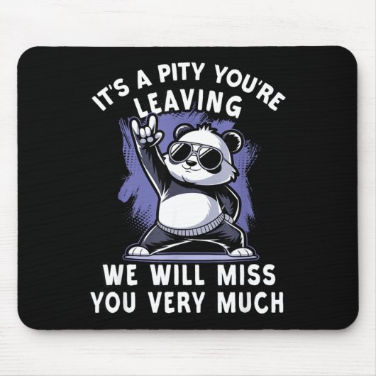 We`ll Miss You Farewell Coworker, Office Sendoff & マウスパッド (正面)