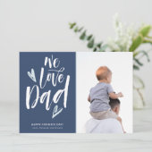 We Loveパパ父の日写真 シーズンカード (スタンド正面)