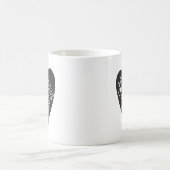 We love because he first loved us コーヒーマグカップ (中央)