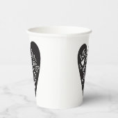 We love because he first loved us 紙コップ (右)