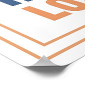 We Love Because He First Loved Us 1 John 4 19 ポスター (角)