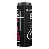 We Love Because He Loved Us First タンブラー (裏面)