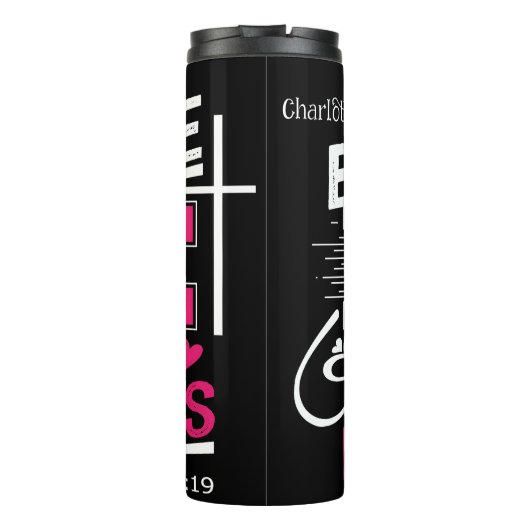 We Love Because He Loved Us First タンブラー (裏面)