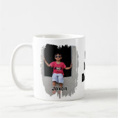 We Love Daddy Fully Customizable Two Photo コーヒーマグカップ (左)