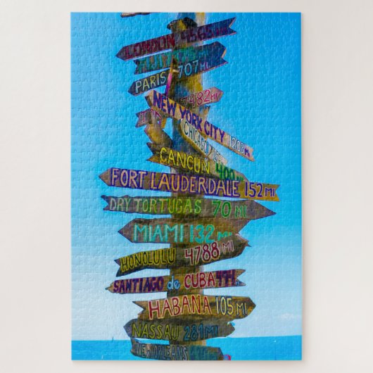 We Love Florida Sign Posts ジグソーパズル (縦)