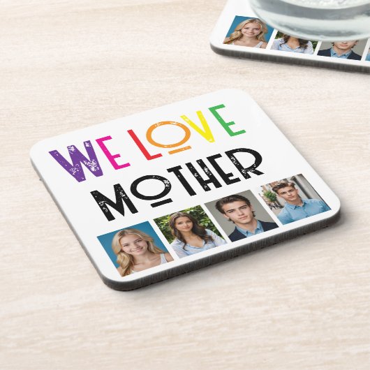 WE LOVE GIFT, EDIT ADD PHOTO コースター (左側)