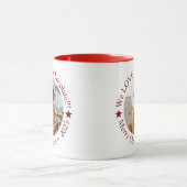 We LOVE Hot Chocolate Festive Personalized マグカップ (中央)