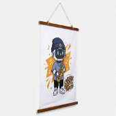 We Love Jazz 吊り下げ型タペストリー (傾斜あり)