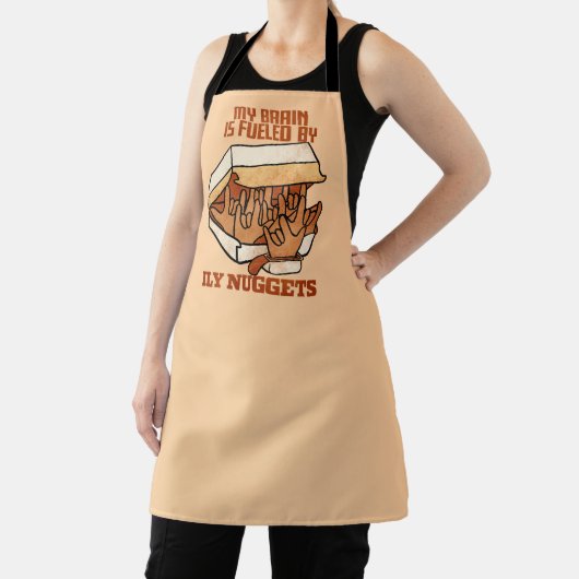 We Love Nuggets - Nugget Love - ASL ILY Obsession エプロン (インサイチュ)