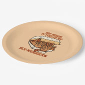 We Love Nuggets - Nugget Love - ASL ILY Obsession ペーパープレート (アングル)