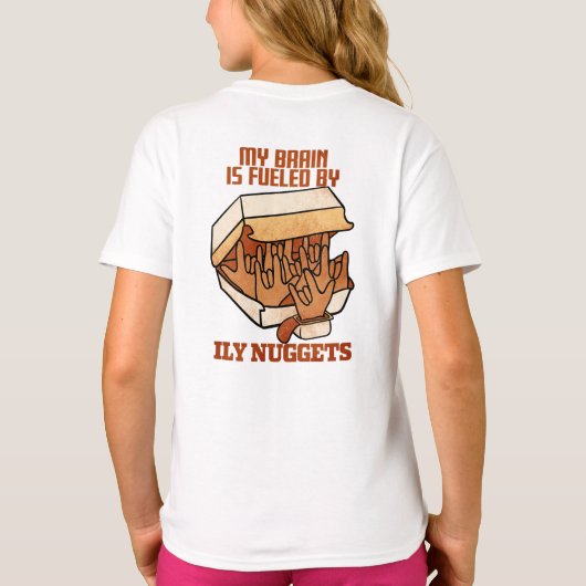 We Love Nuggets - Nugget Love - ASL ILY Obsession Tシャツ (裏面)