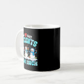 We Love Our Patients Snow Much Funny Snowman Chris コーヒーマグカップ (正面左)