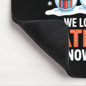 We Love Our Patients Snow Much Funny Snowman Chris マウスパッド (コーナー)