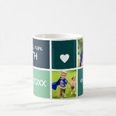 We Love Papa カスタムパーソナライズされた Photo コーヒーマグカップ (中央)