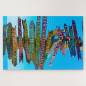 We Love Sign Posts inフロリダ州ジグソーパズル ジグソーパズル (横)