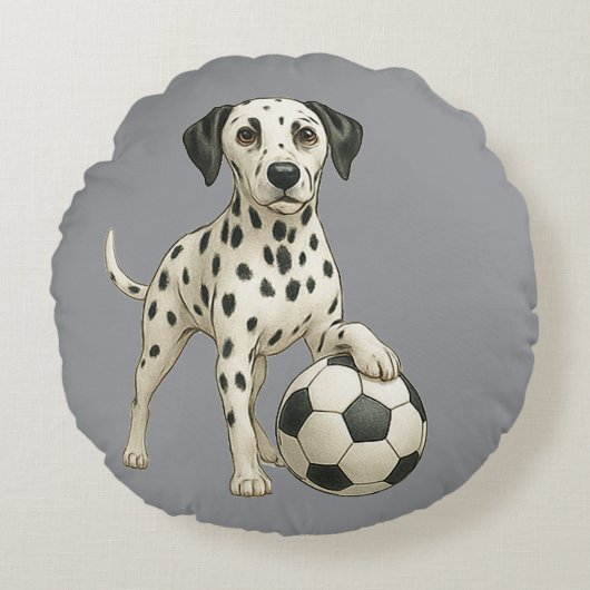 we love sports ラウンドクッション (正面)