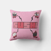 We Love Sushi - Sushi Love - ASL ILY Obsession クッション (裏面)