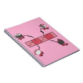 We Love Sushi - Sushi Love - ASL ILY Obsession ノートブック (右側)