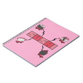 We Love Sushi - Sushi Love - ASL ILY Obsession ノートブック (左側)